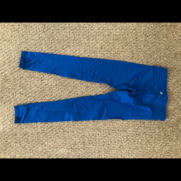 Blue workout leggings - Picture 3 of 3